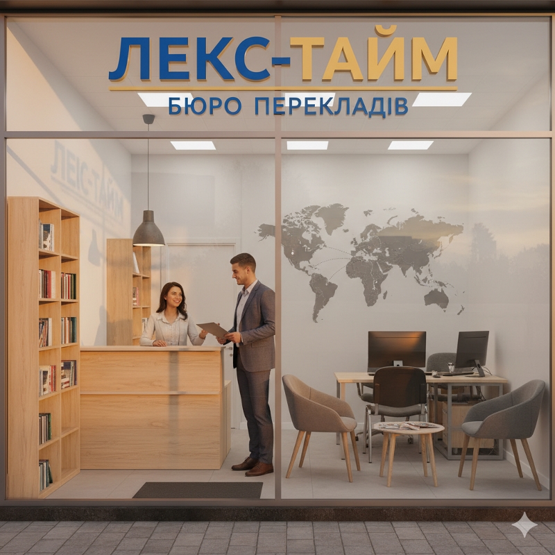 Бюро перекладів “Лекс-Тайм”: нотаріально засвідчений переклад документів — швидко, офіційно, надійно